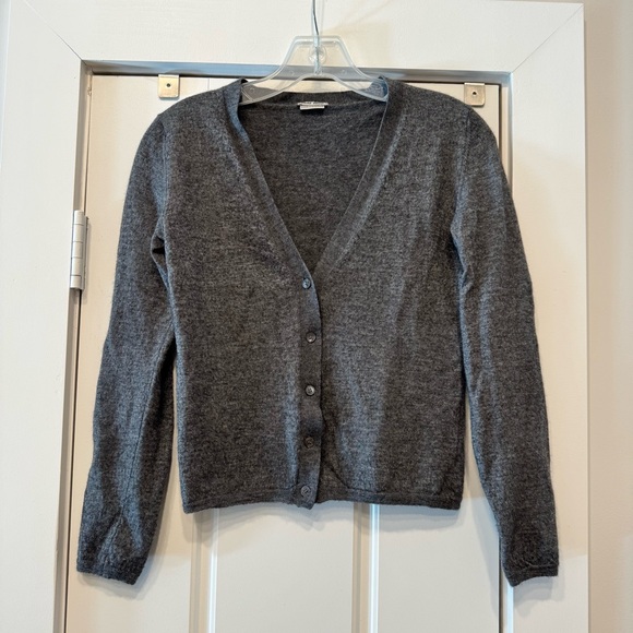 Miu Miu Gray Women's Cardigan - Picture 7 of 16